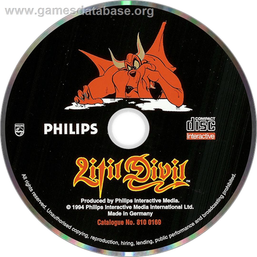 Litil Divil - Philips CD-i - Artwork - Disc