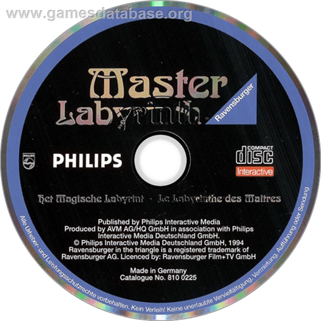 Master Labyrinth - Philips CD-i - Artwork - Disc