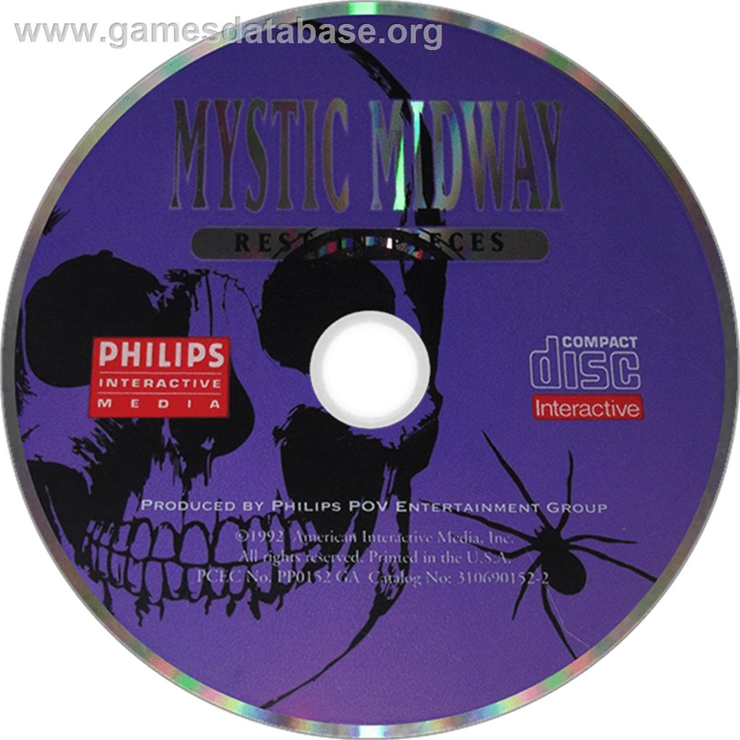 Mystic Midway: Rest in Pieces - Philips CD-i - Artwork - Disc