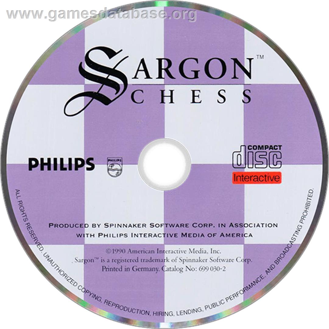 Sargon Chess - Philips CD-i - Artwork - Disc