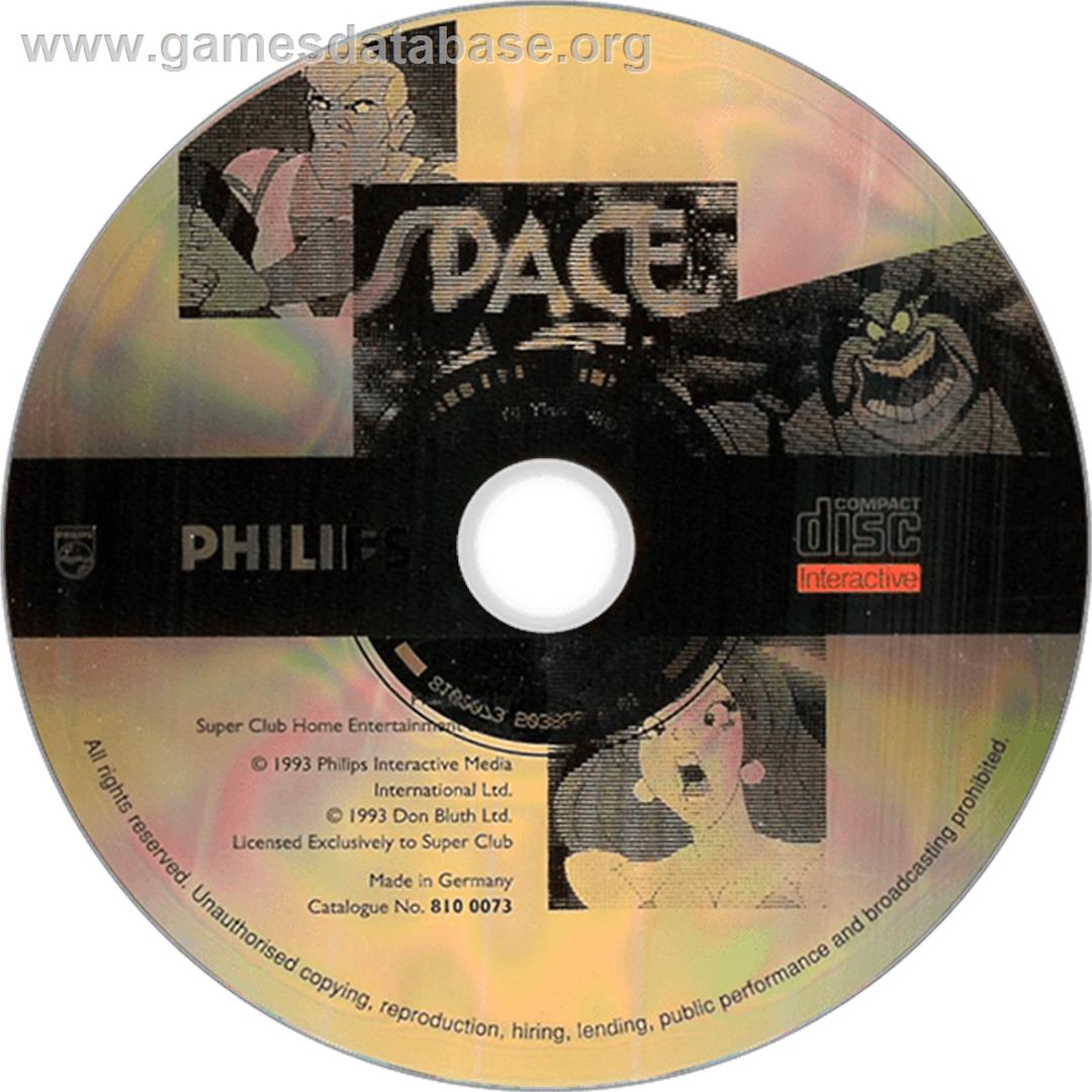 Space Ace - Philips CD-i - Artwork - Disc