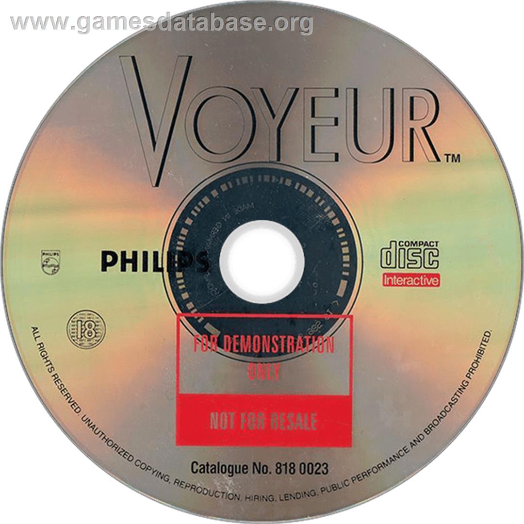 Voyeur - Philips CD-i - Artwork - Disc