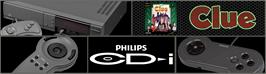 Arcade Cabinet Marquee for Cluedo.