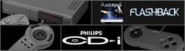 Arcade Cabinet Marquee for Flashback.