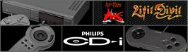 Arcade Cabinet Marquee for Litil Divil.