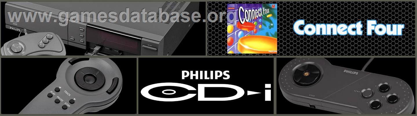Connect Four - Philips CD-i - Artwork - Marquee
