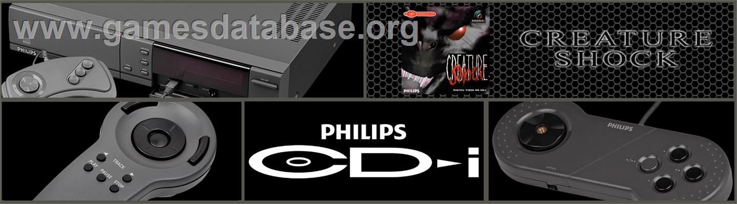Creature Shock - Philips CD-i - Artwork - Marquee
