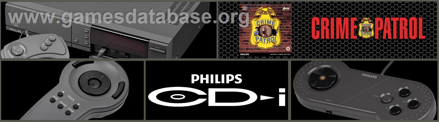 Crime Patrol v1.4 - Philips CD-i - Artwork - Marquee