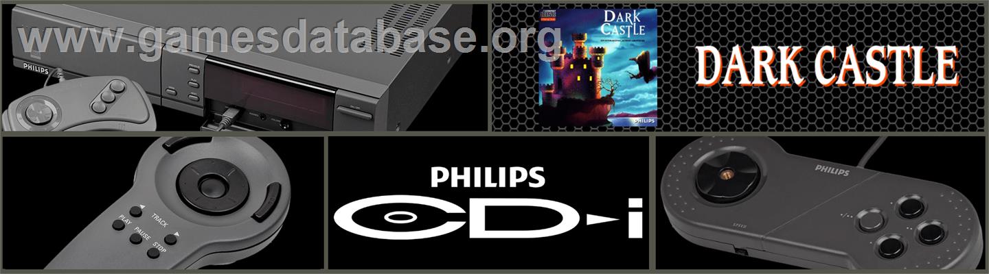 Dark Castle - Philips CD-i - Artwork - Marquee