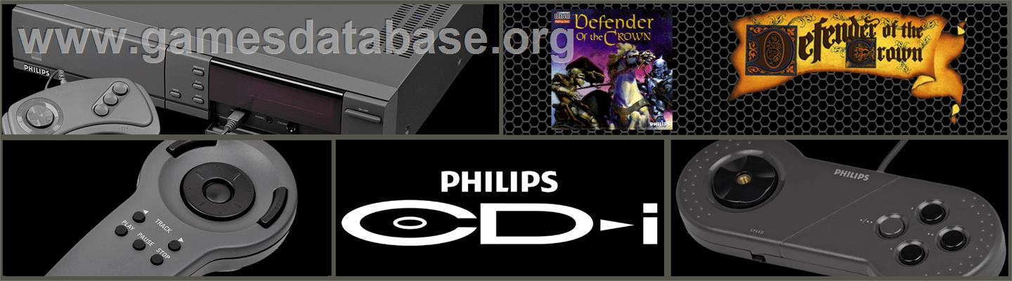 Defender of the Crown - Philips CD-i - Artwork - Marquee
