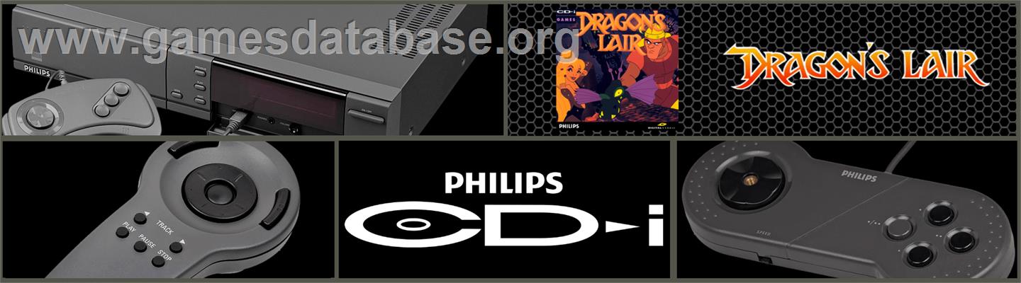 Dragon's Lair - Philips CD-i - Artwork - Marquee