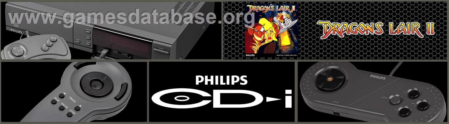 Dragon's Lair 2 - Philips CD-i - Artwork - Marquee