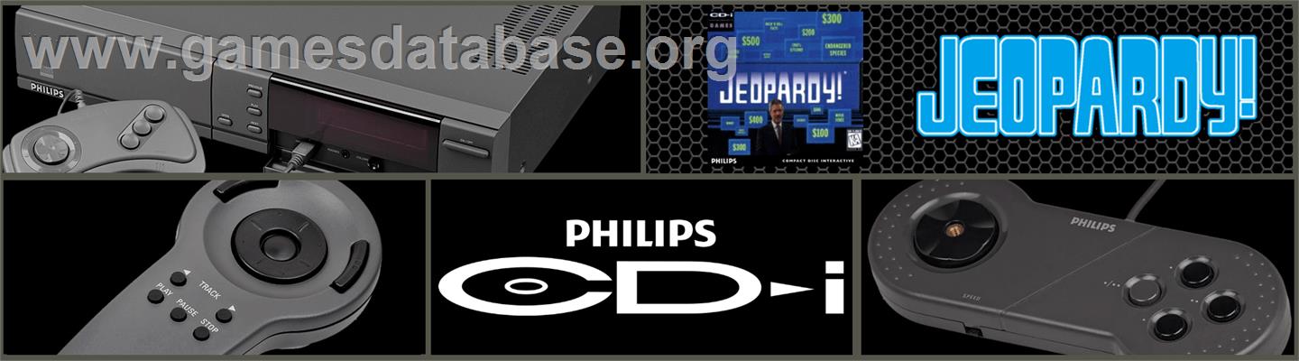 Jeopardy! - Philips CD-i - Artwork - Marquee