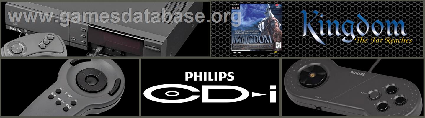 Kingdom: The Far Reaches - Philips CD-i - Artwork - Marquee