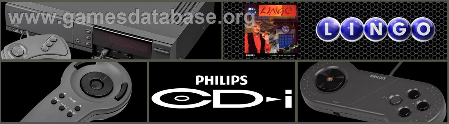 Lingo - Philips CD-i - Artwork - Marquee