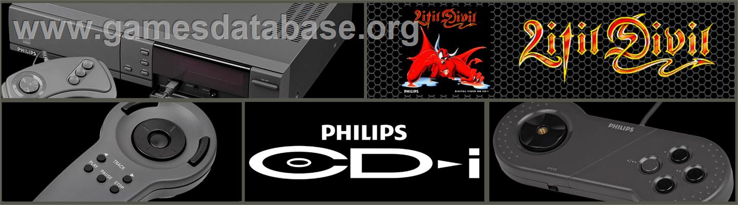 Litil Divil - Philips CD-i - Artwork - Marquee