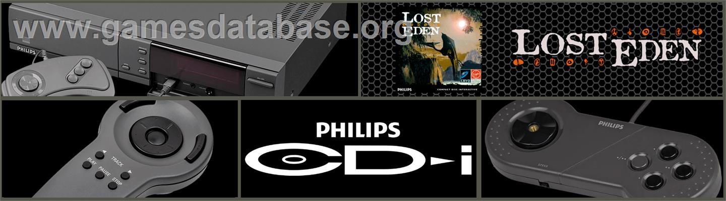 Lost Eden - Philips CD-i - Artwork - Marquee