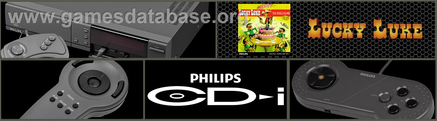 Lucky Luke: The Video Game - Philips CD-i - Artwork - Marquee