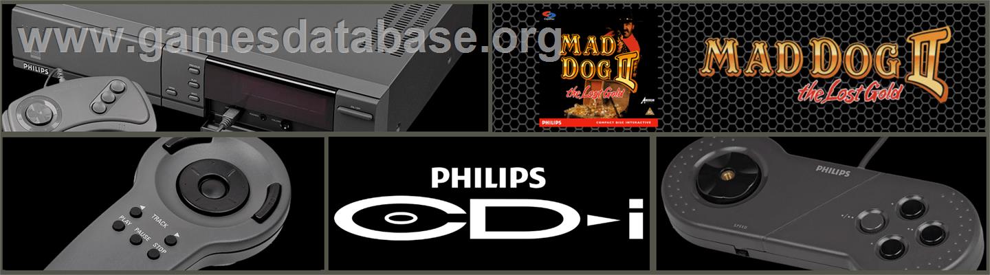 Mad Dog 2 - The Lost Gold - Philips CD-i - Artwork - Marquee