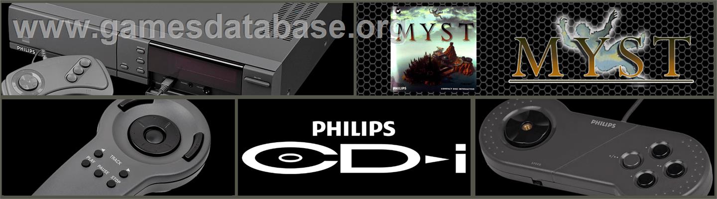 Myst - Philips CD-i - Artwork - Marquee