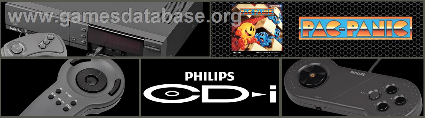 Pac-panic - Philips CD-i - Artwork - Marquee