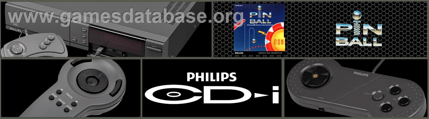 Pinball - Philips CD-i - Artwork - Marquee