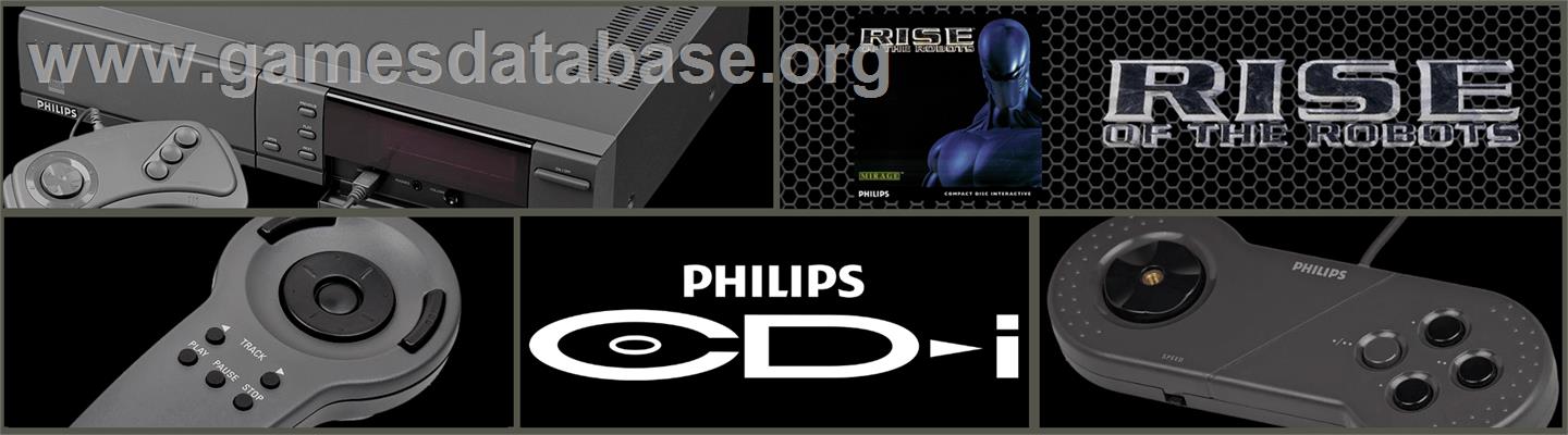 Rise Of The Robots - Philips CD-i - Artwork - Marquee