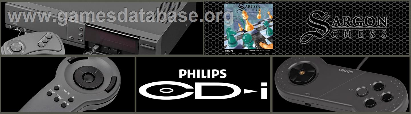 Sargon Chess - Philips CD-i - Artwork - Marquee