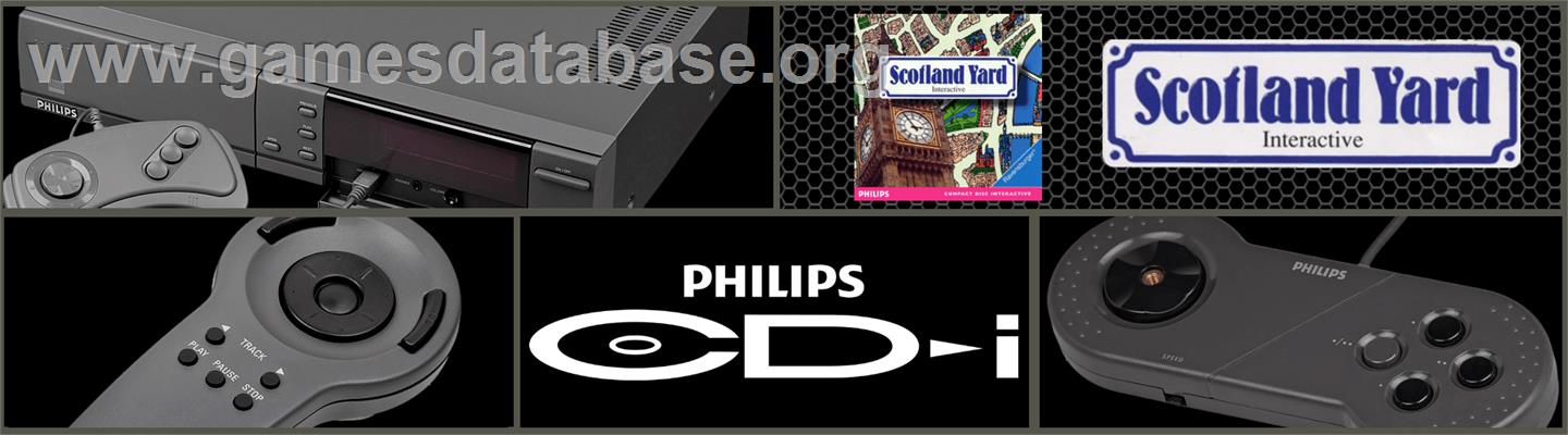 Scotland Yard - Interactif - Philips CD-i - Artwork - Marquee