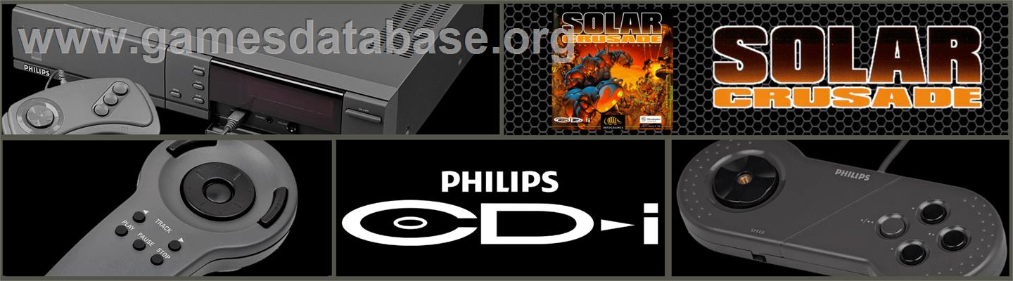 Solar Crusade - Philips CD-i - Artwork - Marquee