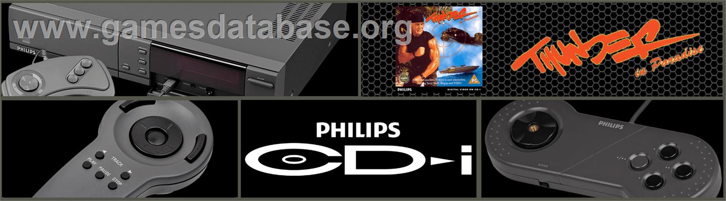 Thunder in Paradise Interactive - Philips CD-i - Artwork - Marquee