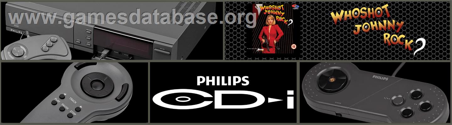 Who Shot Johnny Rock? v1.6 - Philips CD-i - Artwork - Marquee