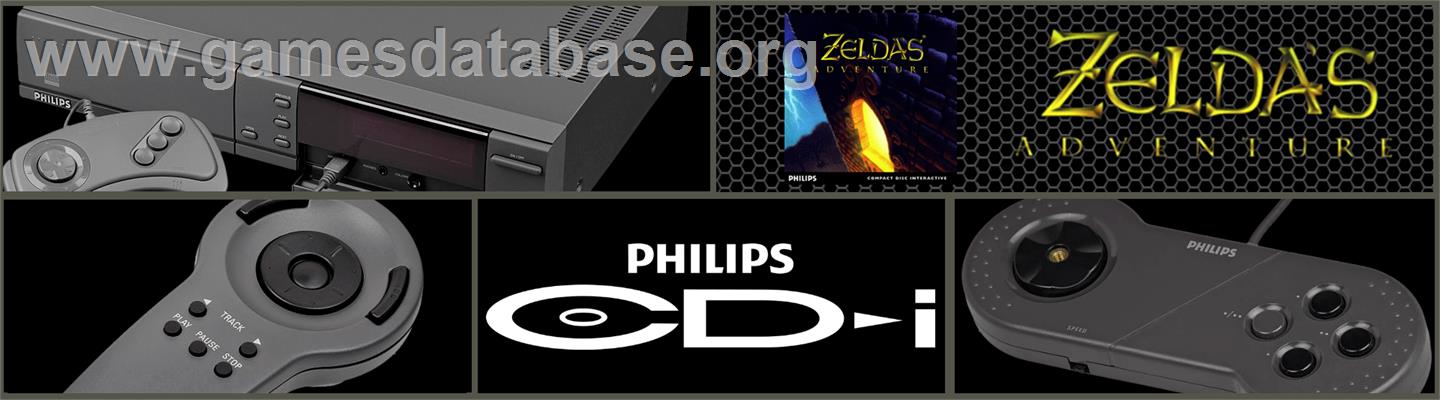 Zelda's Adventure - Philips CD-i - Artwork - Marquee