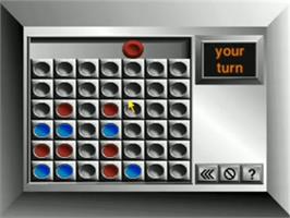 In game image of Connect Four on the Philips CD-i.