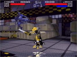 In game image of Rise of the Robots on the Philips CD-i.