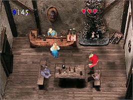 In game image of Zelda's Adventure on the Philips CD-i.