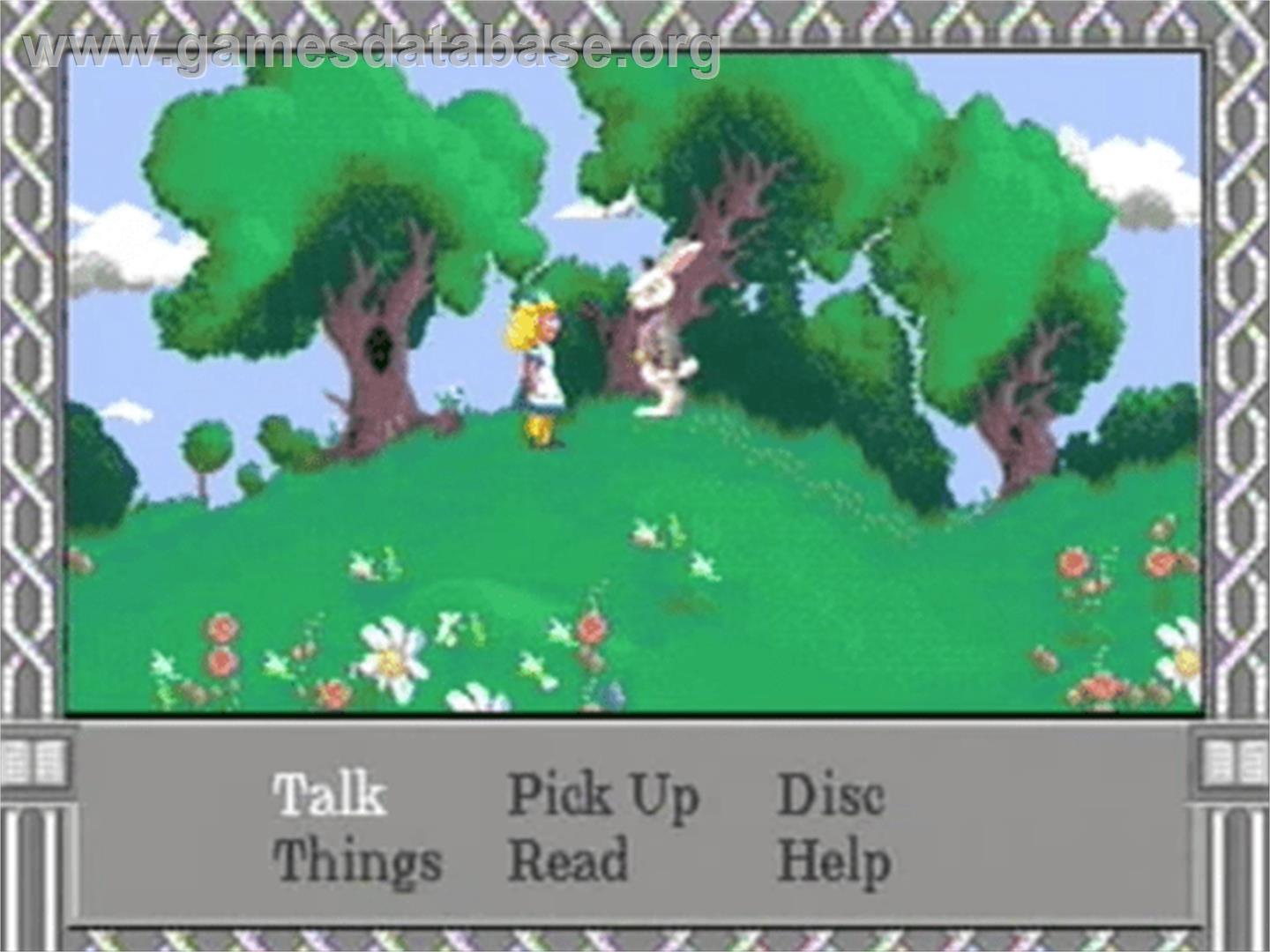 Alice in Wonderland - Philips CD-i - Artwork - In Game