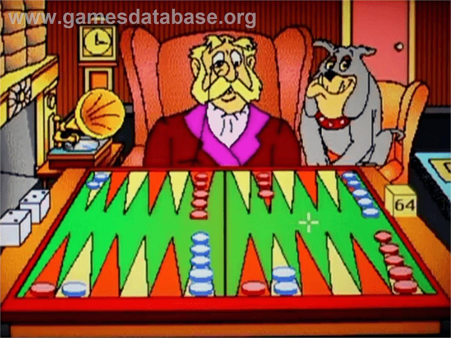 Backgammon - Philips CD-i - Artwork - In Game
