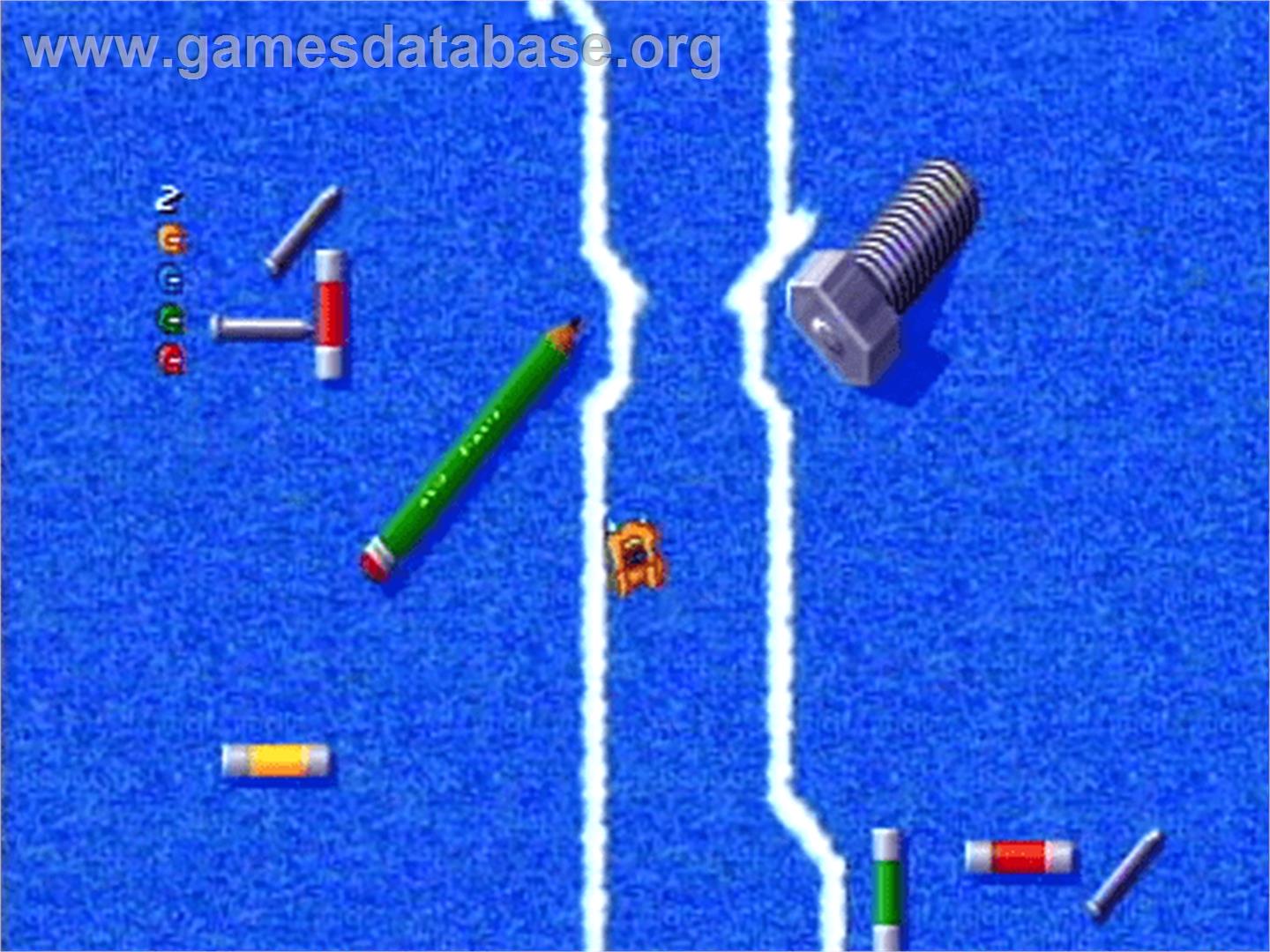 Micro Machines - Philips CD-i - Artwork - In Game