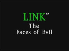 Title screen of Link: The Faces of Evil on the Philips CD-i.