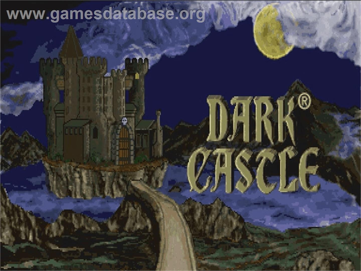 Dark Castle - Philips CD-i - Artwork - Title Screen