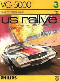 Box cover for US Rallye on the Philips VG 5000.