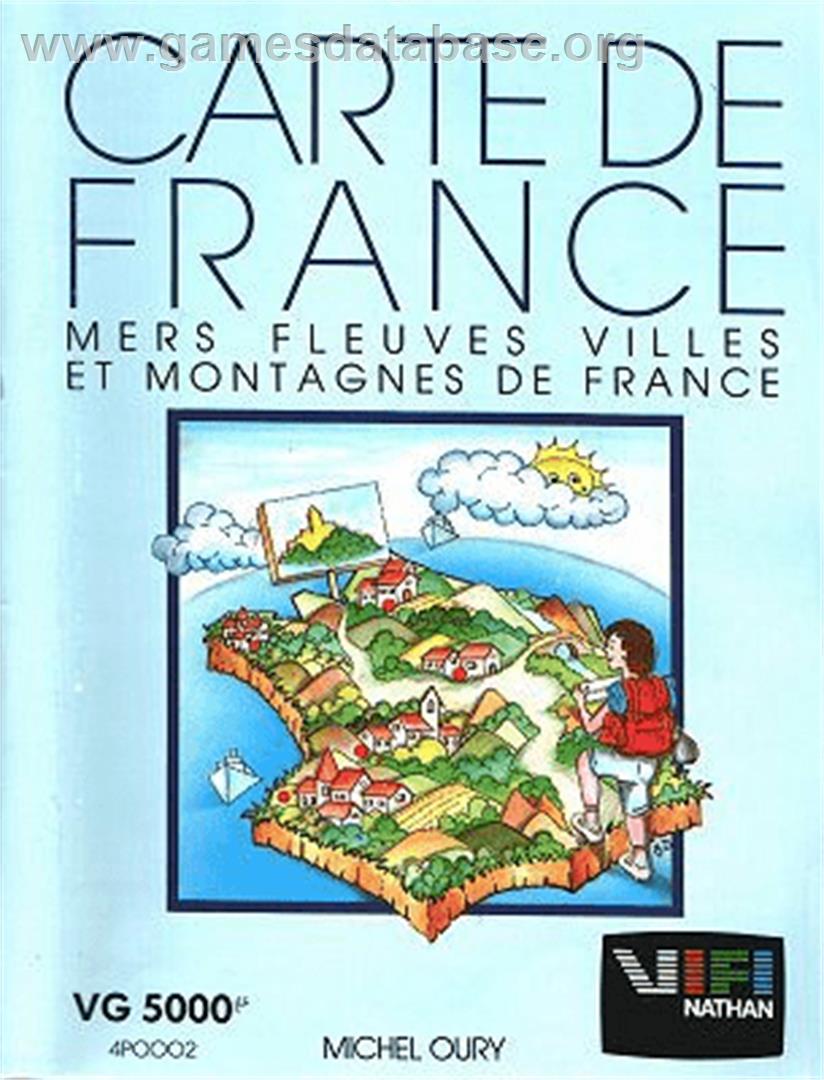 Carte De France - Philips VG 5000 - Artwork - Box