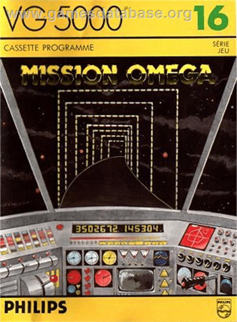 Mission Omega - Philips VG 5000 - Artwork - Box