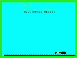 In game image of Alunissage on the Philips VG 5000.