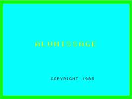 Title screen of Alunissage on the Philips VG 5000.