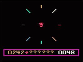 In game image of Terrahawks on the Philips Videopac+.