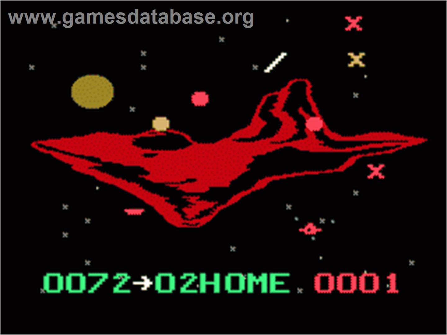 Satellite Attack - Philips Videopac+ - Artwork - In Game