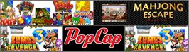 Arcade Cabinet Marquee for Mahjong Escape Ancient Japan.