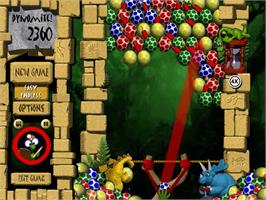 In game image of Dynomite Deluxe on the PopCap.